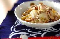 豚しゃぶと白菜の蒸し煮