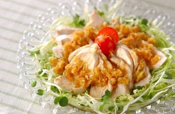 ゆで鶏・ネギダレ