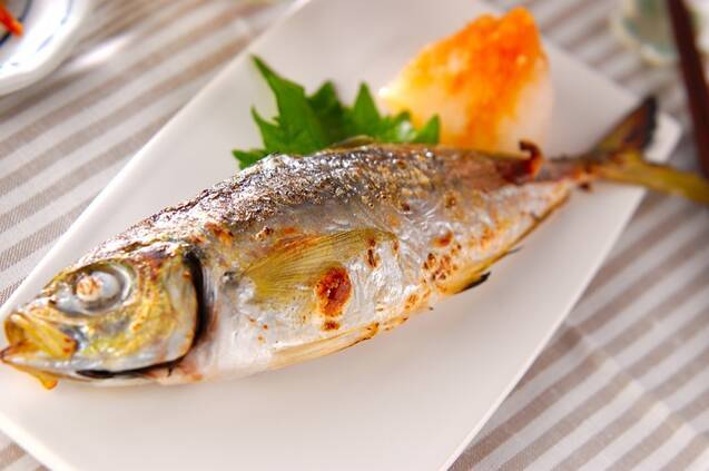 焼き魚おろし添え