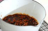 厚揚げの肉みそがけの作り方2