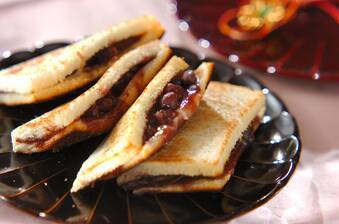 小倉餅ホットサンド