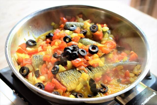 サンマのスパイス煮の作り方の手順11