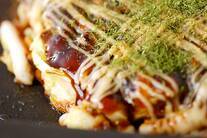 お好み焼きとネギ焼き