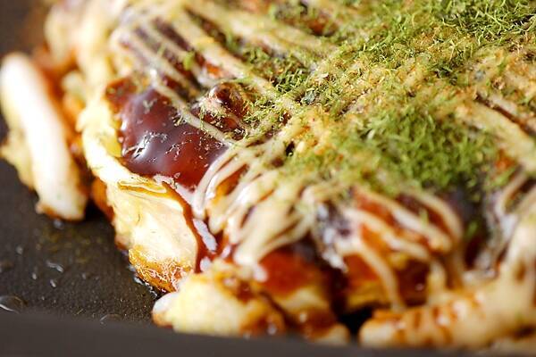 お好み焼きとネギ焼き