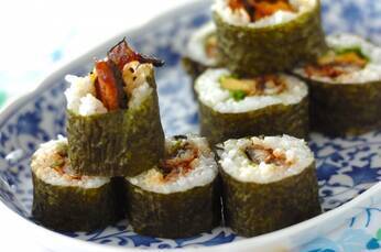 ウナギの巻き寿司