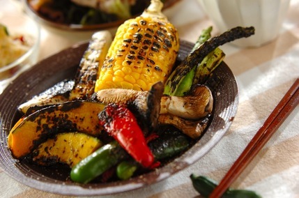 いろいろ網焼き野菜