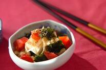 水きり豆腐のだし浸し