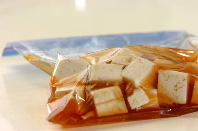 水きり豆腐のだし浸しの作り方の手順4