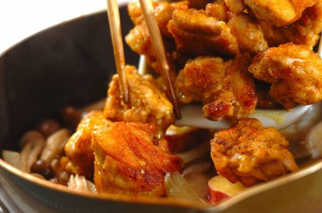 チキンとサツマイモのミルクカレーの作り方の手順5