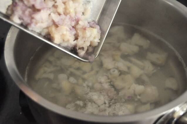 タラのかぶら汁の作り方の手順5