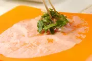お刺身と和野菜の生春巻きの作り方1