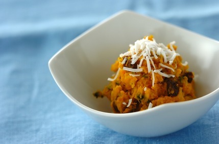 カボチャのサラダ