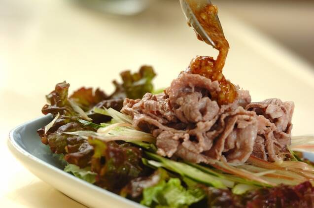 サラダ仕立て牛しゃぶの作り方の手順10