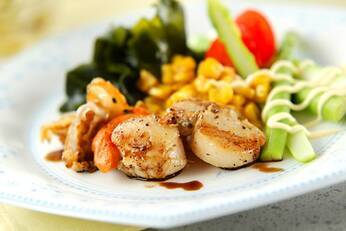 ホタテのバター焼き