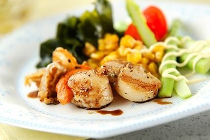 ホタテのバター焼き