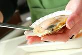 ホタテのバター焼きの下準備1