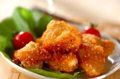 玉ネギとツナの揚げ物