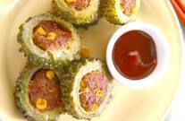 ゴーヤの肉詰め