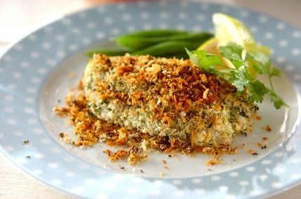 タラのパセリパン粉焼き