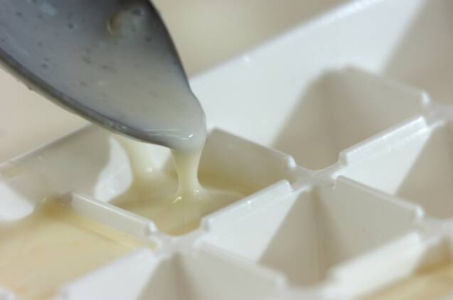 ミルクリンゴシャーベットの作り方の手順1