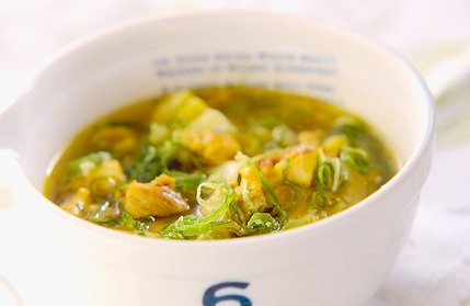 鶏スープ・カレー風味