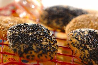 黒糖ゴマクッキー