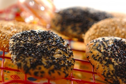 黒糖ゴマクッキー