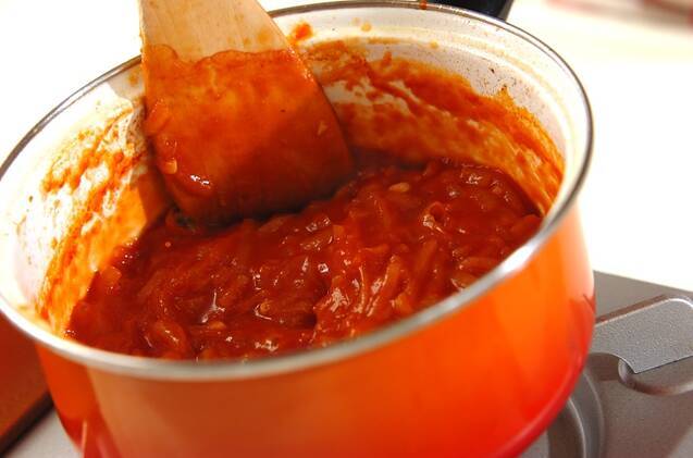オニオントマトスープの素の作り方の手順4
