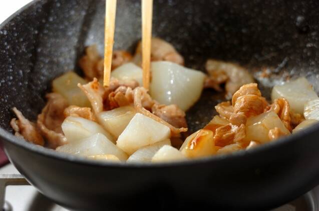 豚バラ大根の作り方の手順2