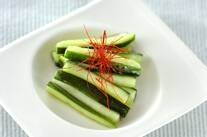 キュウリの中華風