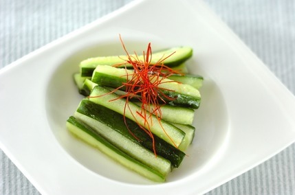 キュウリの中華風