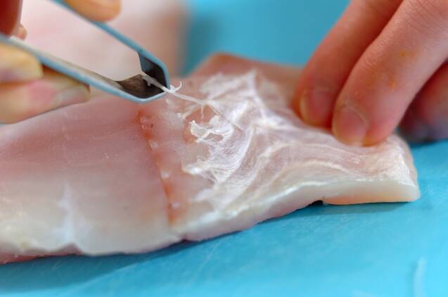 タラのワサビ風味ムニエルの作り方の手順1