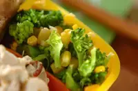 ブロッコリーのペペロンチーノ