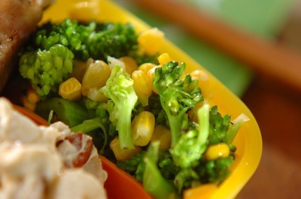 ブロッコリーのペペロンチーノ