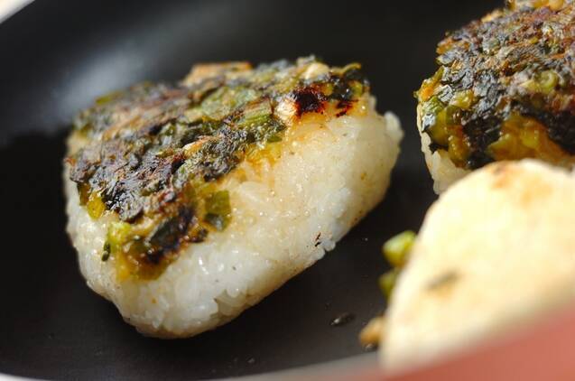 ネギみそおにぎりの作り方の手順4