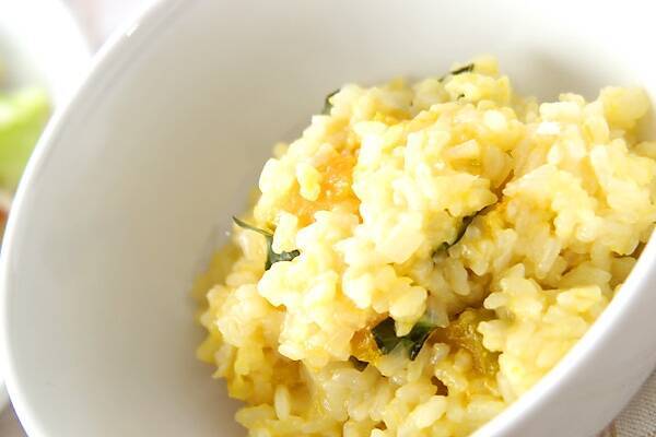 カボチャのリゾット