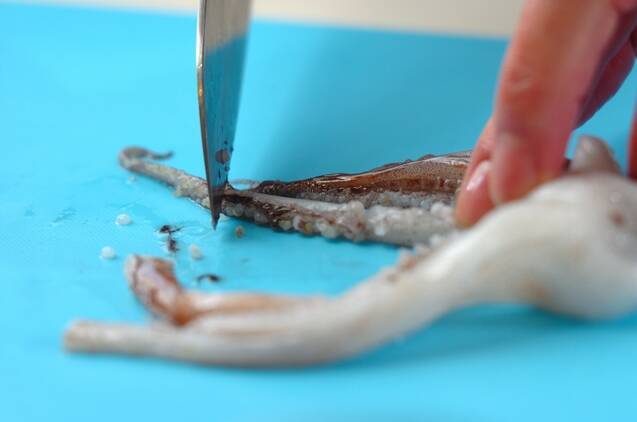 あとひくおいしさ！イカの濃厚ワタクリーム炒め by 西村 久美子さんの作り方の手順2