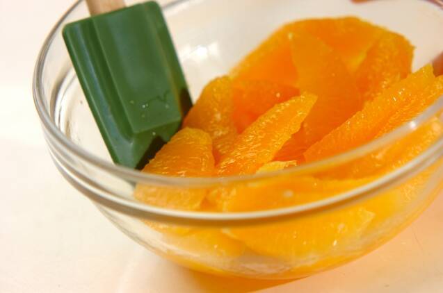 オレンジマリネの作り方の手順2