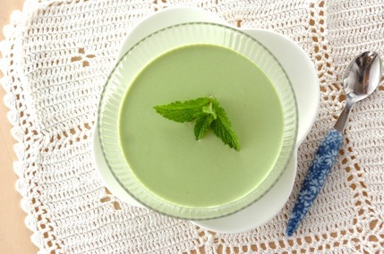 豆腐の抹茶パンナコッタ