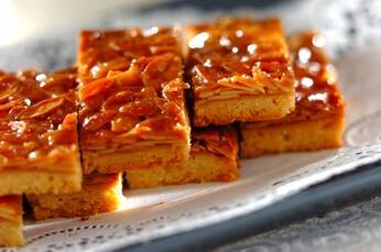 簡単本格フロランタン 好みの大きさに切り分けて