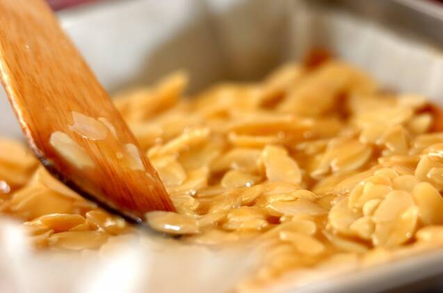 簡単本格フロランタン 好みの大きさに切り分けての作り方の手順11