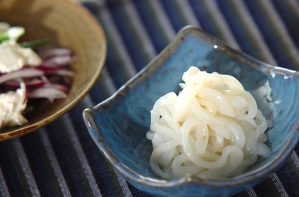 イカのユズコショウ和え