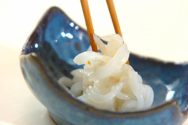 イカのユズコショウ和えの作り方の手順2