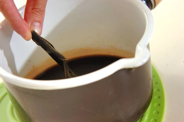 コーンの昆布しょうゆ漬けの作り方の手順2