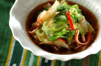 レタスのひたひたお浸し