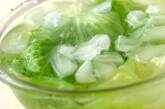 レタスのひたひたお浸しの作り方2