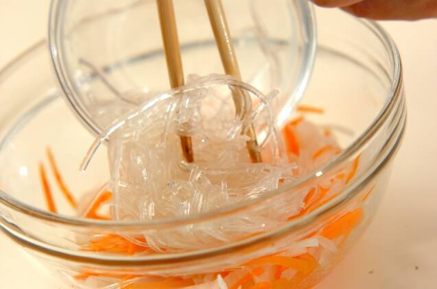 彩り春雨サラダの作り方の手順6