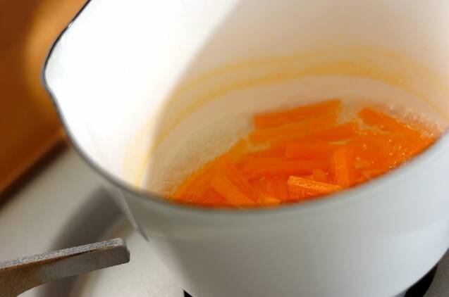 ホウレン草のゴマ和えの作り方の手順2