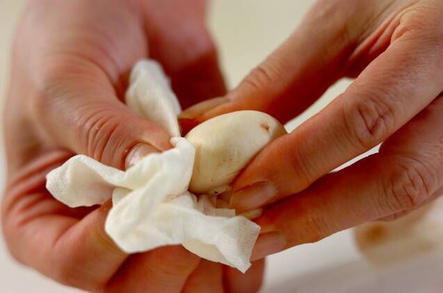 とろーりチーズのミートマカロニグラタンの作り方の手順1