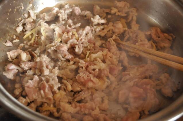 シャキシャキ食感の青椒肉絲の作り方の手順6